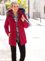 Casual Looks Langjacke, mit Kapuze