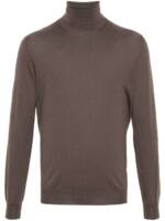 Dell'oglio Gestrickter Rollkragenpullover - Grau