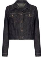 Dolce & Gabbana Jeansjacke mit Logo - Grau