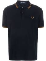 Fred Perry Poloshirt mit Logo-Stickerei - Blau