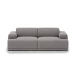 Muuto - Connect Soft Modular Sofa 2-Sitzer Konfiguration 1, Re-Wool 128