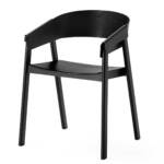 Muuto - Cover Stuhl, schwarz
