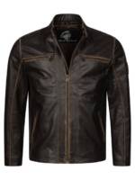 Rock Creek Lederjacke Herren Leder Jacke H-351