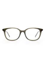 Saint Laurent Eyewear Wayfarer Brille - Grün