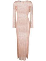 Santa Brands Maxikleid mit Strass - Rosa