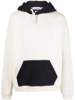 Stone Island Hoodie in Colour-Block-Optik - Nude