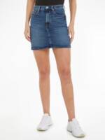 Tommy Jeans Jeansrock MOM UH SKIRT AH6158 mit Logopatch