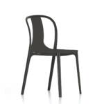 Vitra - Belleville Chair Plastic, tiefschwarz / tiefschwarz