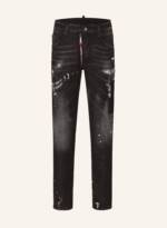 dsquared2 Destroyed Jeans Skater Extra Slim Fit schwarz