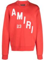 AMIRI Sweatshirt mit Logo-Print - Rot