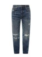 Amiri - Cotton Jeans With Ripped Effect - Größe 29 - blue