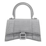 Balenciaga Crossbody Bags - Hourglass Top Handle XS Shoulder Bag - Gr. unisize - in Grau - für Damen
