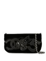 CHANEL Pre-Owned Chanel No.5 Schultertasche mit Camellia - Schwarz