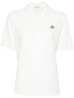 Moncler Poloshirt mit Logo-Applikation - Nude