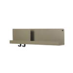 Muuto - Folded Shelves 63 x 16,5 cm, oliv