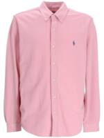 Polo Ralph Lauren Gestreiftes Hemd mit Pony - Rosa