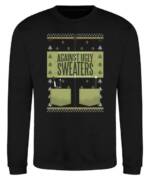 Quattro Formatee Sweatshirt Against Ugly Sweaters Anti-Weihnachten Ugly Christmas Pullover Sweatsh (1-tlg)