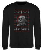 Quattro Formatee Sweatshirt Hail Santa Weihnachtsmann Anti-Christmas Ugly Christmas Pullover Sweat (1-tlg)