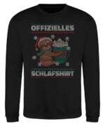 Quattro Formatee Sweatshirt Offizielles Schlafshirt Faultier Ugly Christmas Pullover Sweatshirt (1-tlg)
