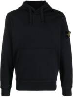 Stone Island Hoodie mit Kompass-Applikation - Blau