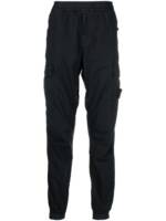 Stone Island Tapered-Cargohose mit Kompass-Patch - Blau