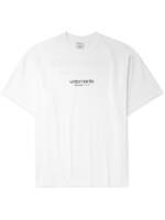 VETEMENTS - Logo-Appliquéd Cotton-Jersey T-Shirt - Men - White - S