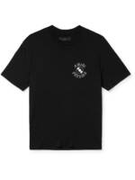 AMIRI - Preemo Record Logo-Print Cotton-Jersey T-Shirt - Men - Black - XS