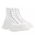 Alexander McQueen Boots & Stiefeletten - Tread Slick Sneaker Boots - Gr. 39 (EU) - in Weiß - für Damen