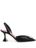 Amina Muaddi 'Begum 70' Slingback-Pumps - Schwarz