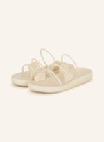 Ancient Greek Sandals Pantoletten Trochia beige