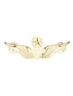 Brosche Flieger gold