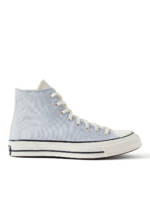 Converse - Chuck 70 Colour-Block Canvas High-Top Sneakers - Men - White - UK 9