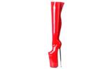 Giaro Fly High Overknee Stiefel in Übergrößen Rot große Damenschuhe