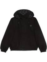 Gucci Wendbare GG Supreme Jacke mit Kapuze - Schwarz