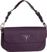 Guess Brynlee Triple Compartment Flap Crossbody in Violett (2.6 Liter), Schultertasche