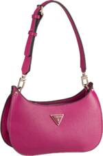 Guess Meridian Mini Top Zip Shoulder Bag in Pink (2.9 Liter), Schultertasche