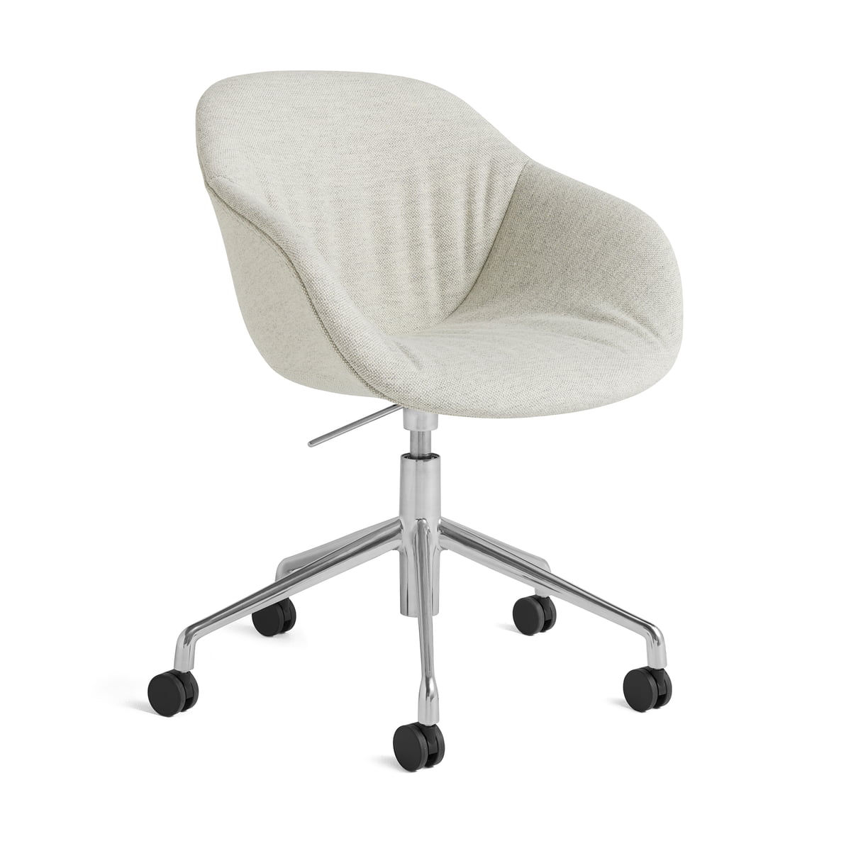 HAY - About A Chair AAC 253 Soft, Aluminium poliert / Hallingdal 110