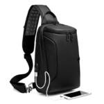 Herren Umhängetasche Messenger Bag Brusttasche neue tragbare kleine Rucksack große Kapazität Schulter lässige Modetrend iPad Tasche