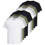 Jack & Jones T-Shirt Herren T-Shirt, 10er Pack - JORJXJ, T-Shirt