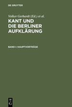 Kant und die Berliner Aufklärung