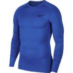 Nike Pro Longsleeve Herren - blau S