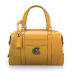Reisetasche für Damen - Handgemacht in Italien aus Naturleder - Gelb-Orange - Selbst gestalten - GIROTTI