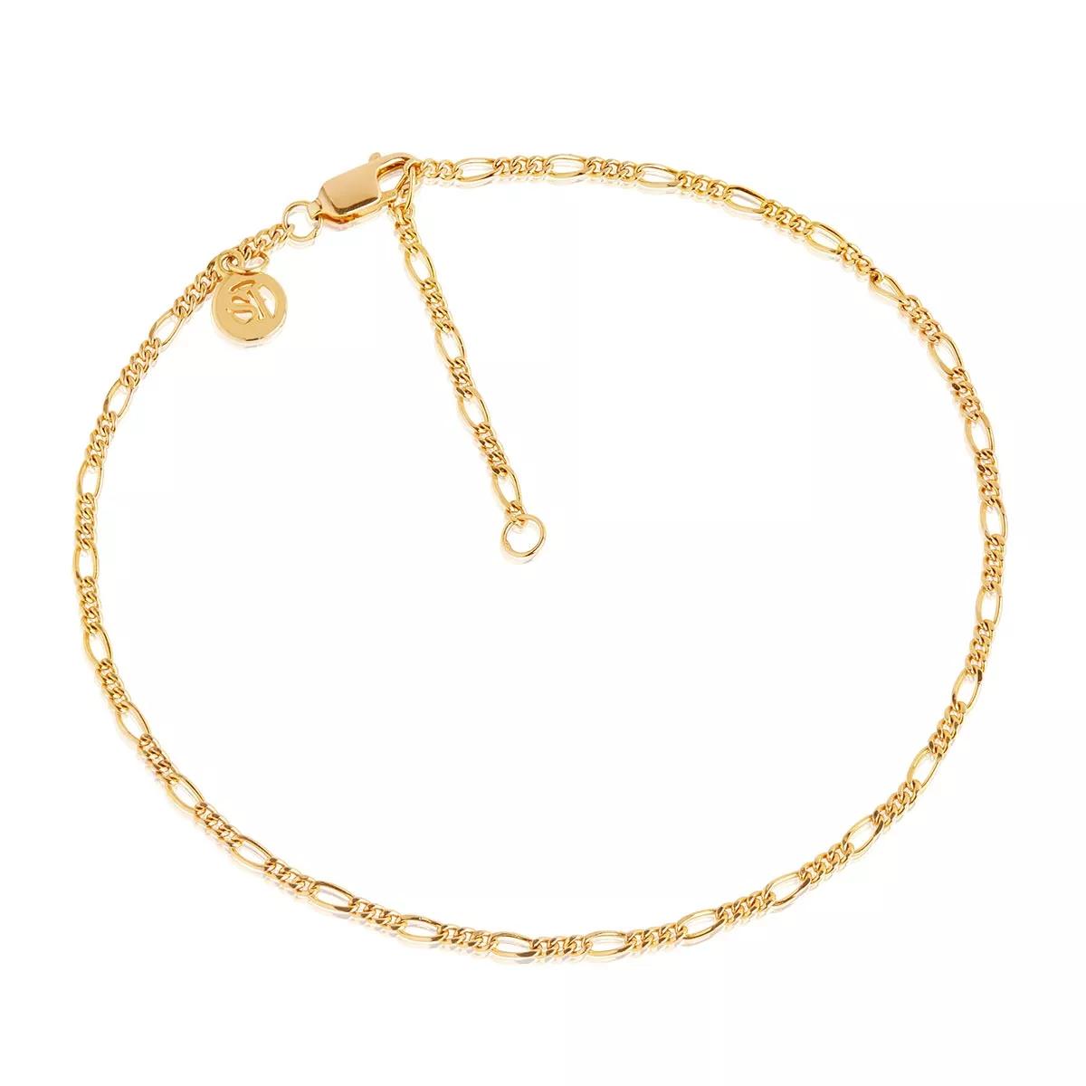 Sif Jakobs Jewellery Fußkettchen - Figaro Ankle Chain - Gr. One Size - in Gold - für Damen