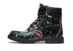 Timberland Wmns Heritage 6 Inch WP Boot - Gr. 39 Black / Floral