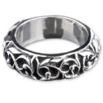 viva-adorno Silberring Damen Ring Blatt Ranken Blätter Verlobungsring 925 Sterlingsilber, Damenring florale Ornamente