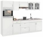 wiho Küchen Küchenzeile "Linz", mit E-Geräten, Breite 270 cm