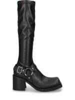 80mm Balius Faux Leather Tall Boots
