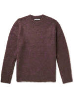 Acne Studios - Brushed Knitted Sweater - Men - Brown - XS