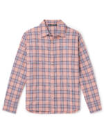 Acne Studios - Logo-Appliquéd Checked Cotton-Flannel Shirt - Men - Pink - XL
