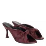 Balenciaga Slipper & Pantoletten - Drapy Sandal Leather - Gr. 36 (EU) - in Violett - für Damen